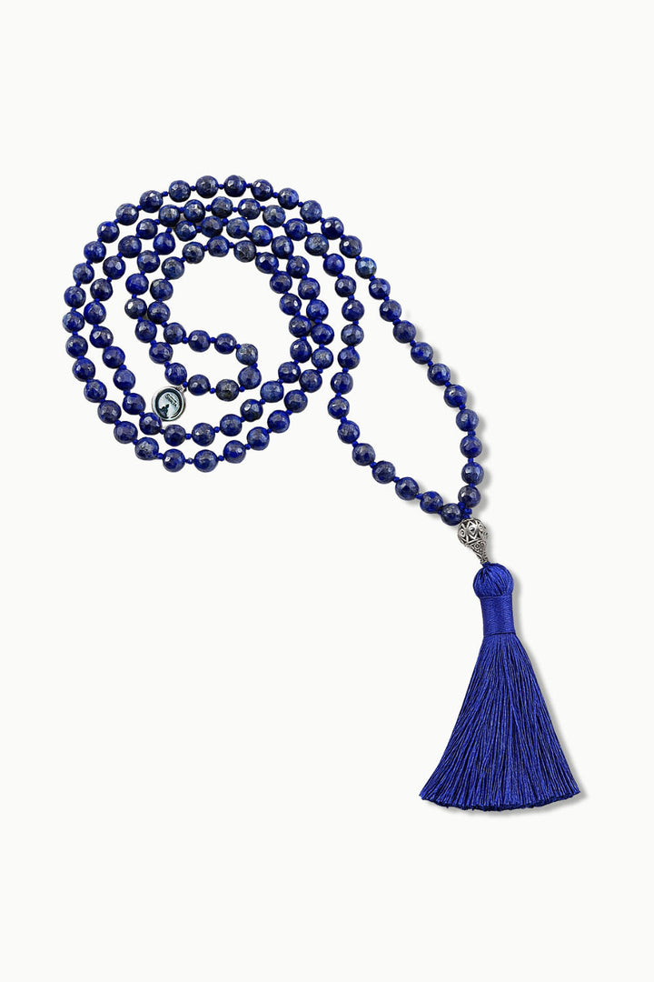 Sivalya Guided by Goddess Lapis Lazuli Mala