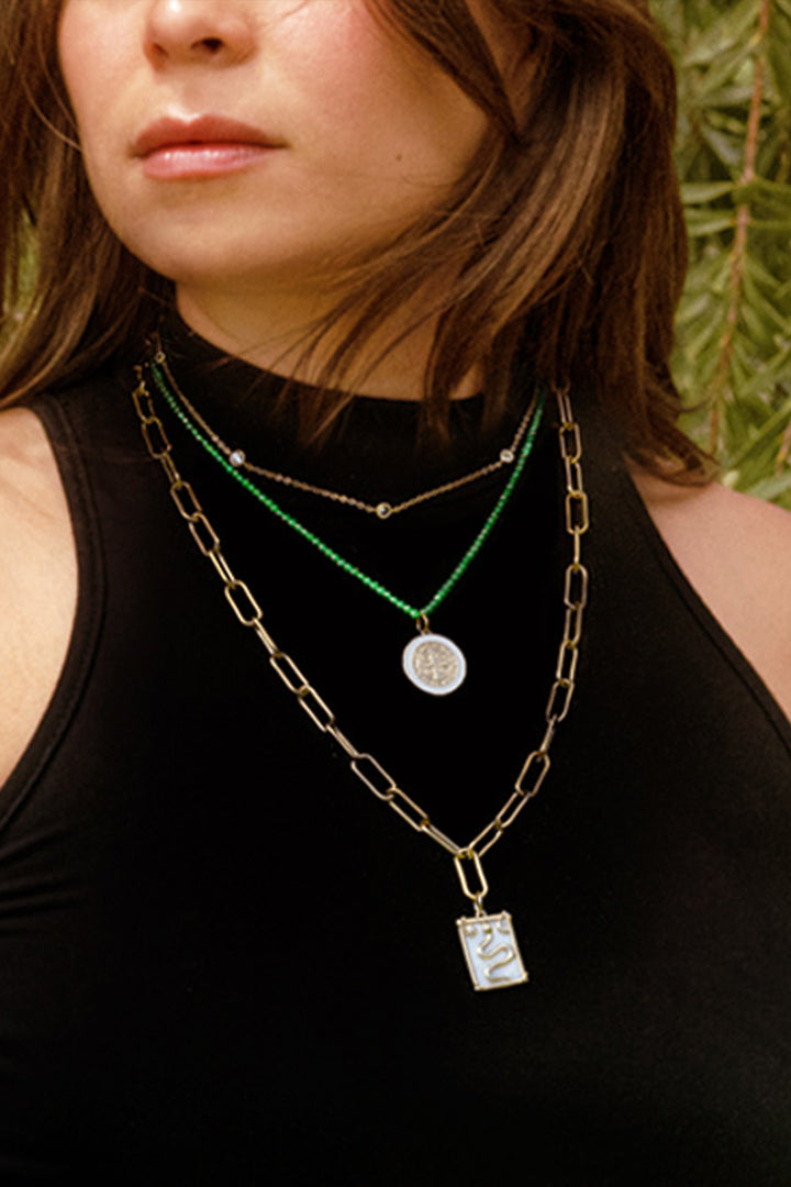 Sivalya Abiding Faith Cross Amulet Necklace