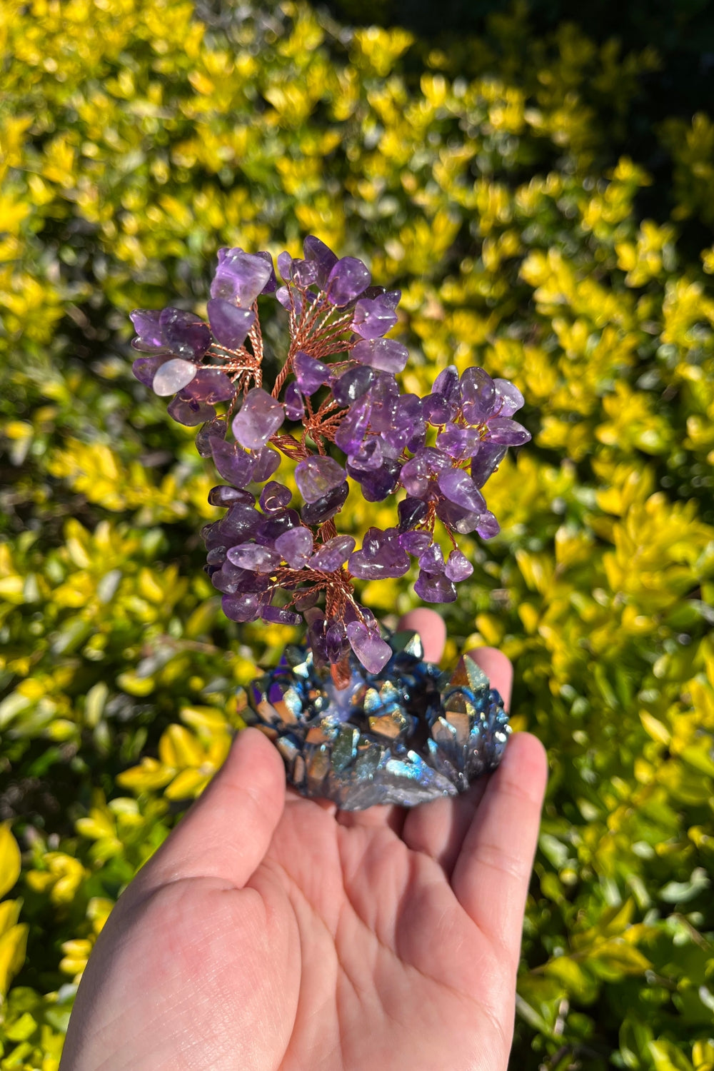 Amethyst Crystals Feng Shui Tree of Life