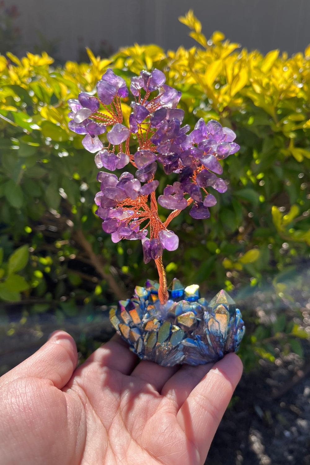 Amethyst Crystals Feng Shui Tree of Life