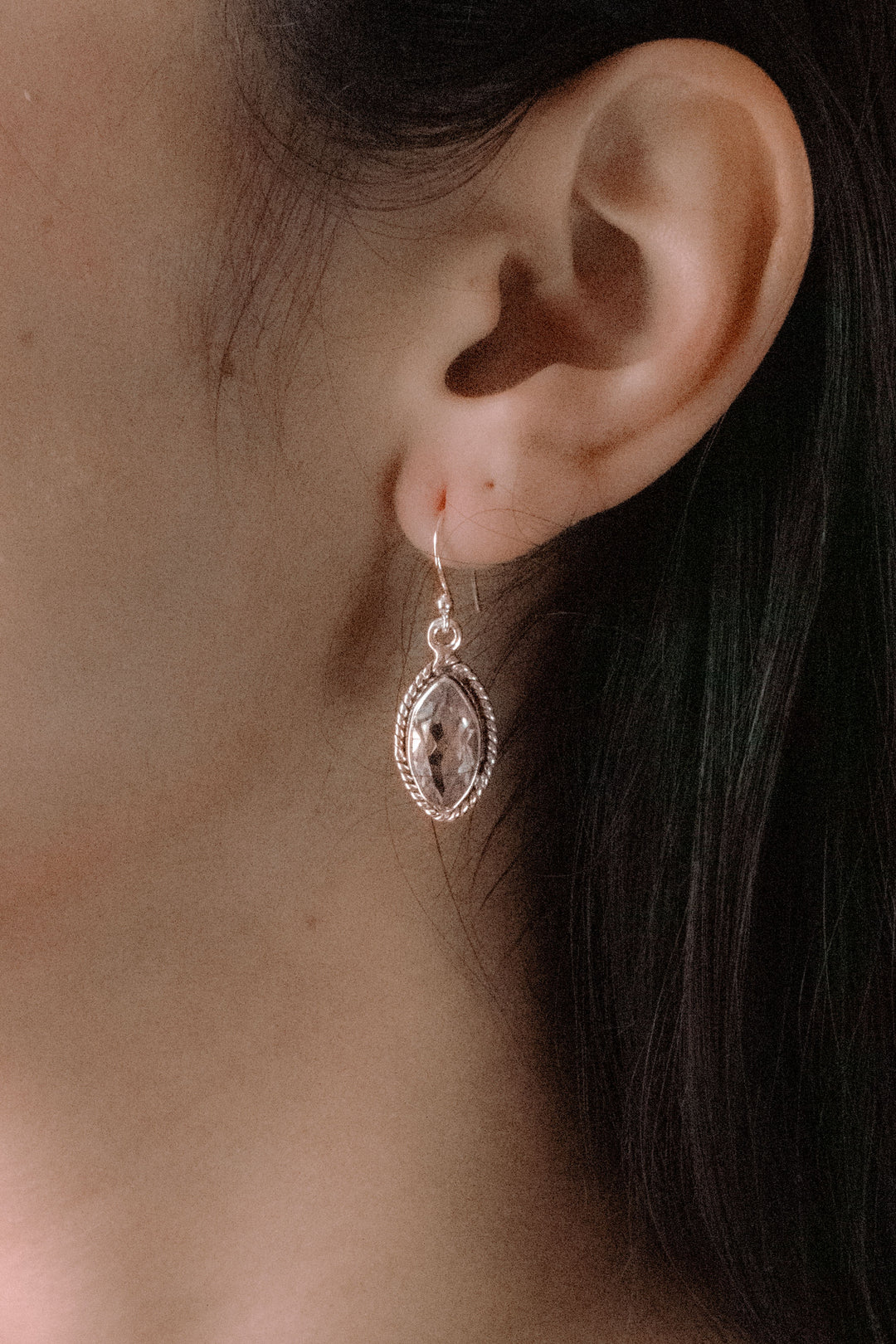 Sivalya Quartz Crystal Drop Earrings - Ananda