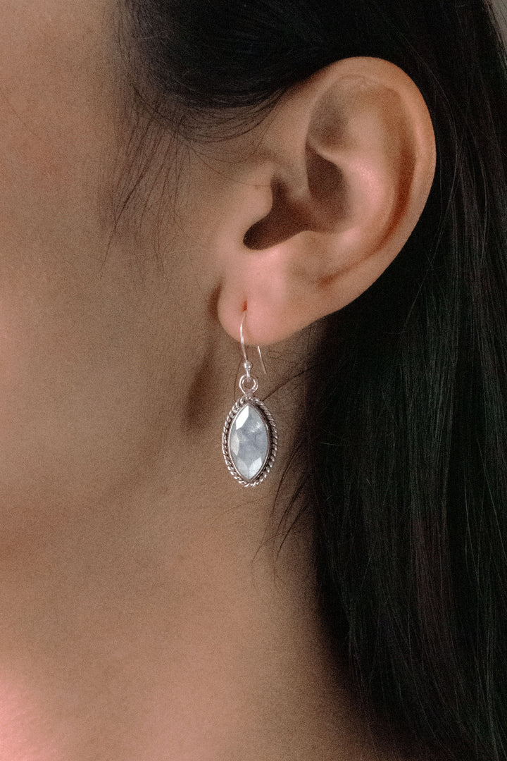 Sivalya Moonstone Drop Earrings - Ananda