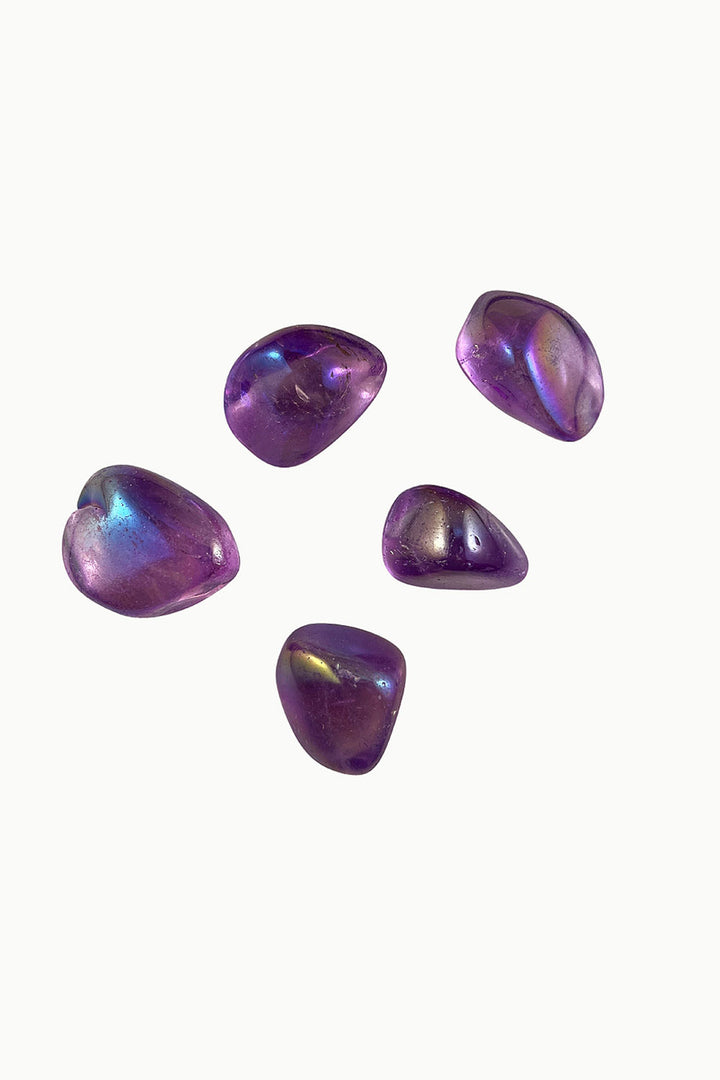 Angel Aura Amethyst Tumbles