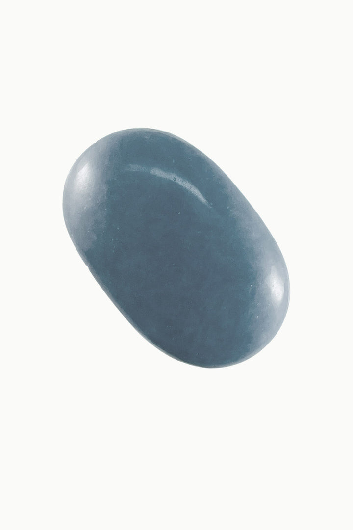 Angelite Palm Stone #2