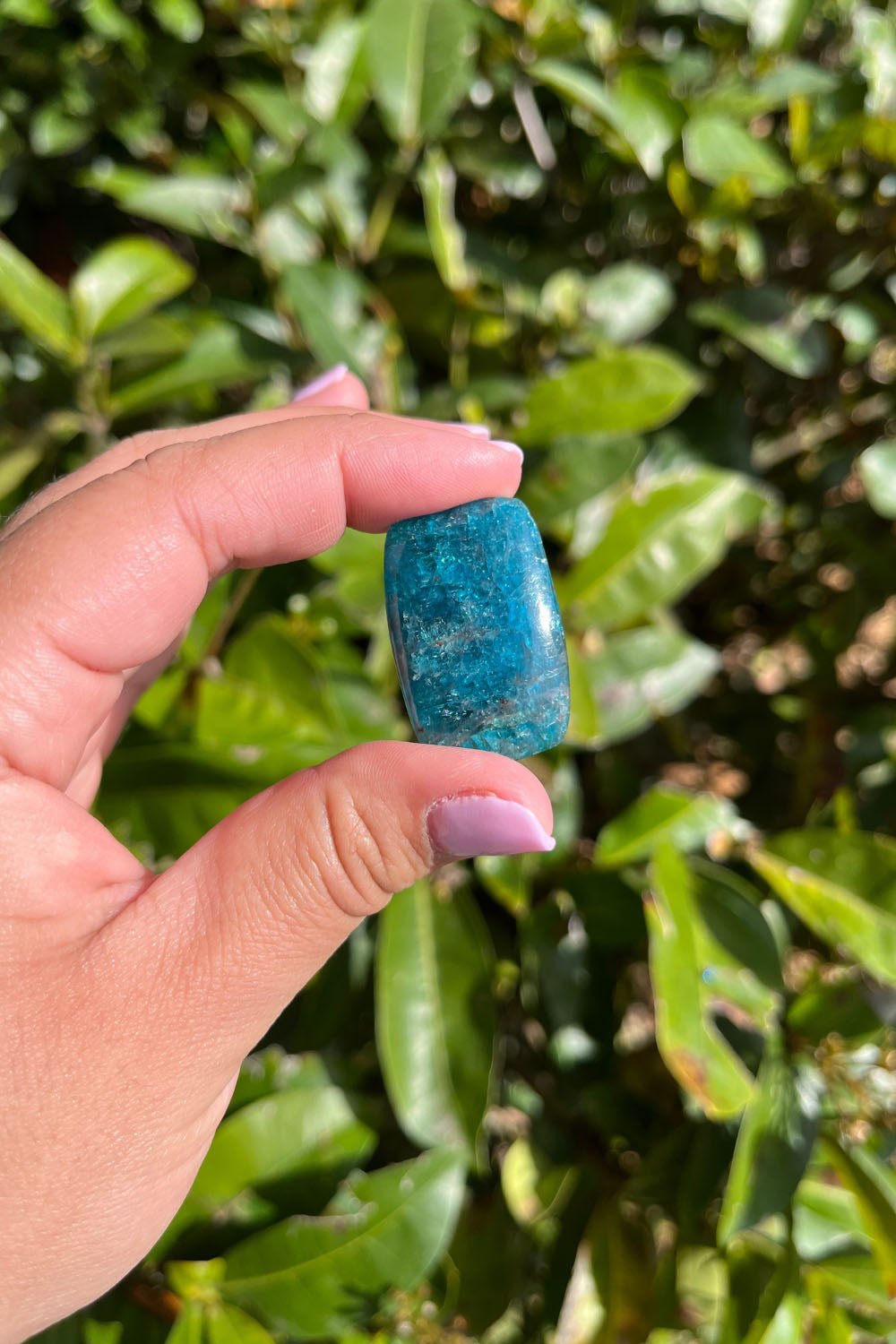 Blue Apatite Cabochon