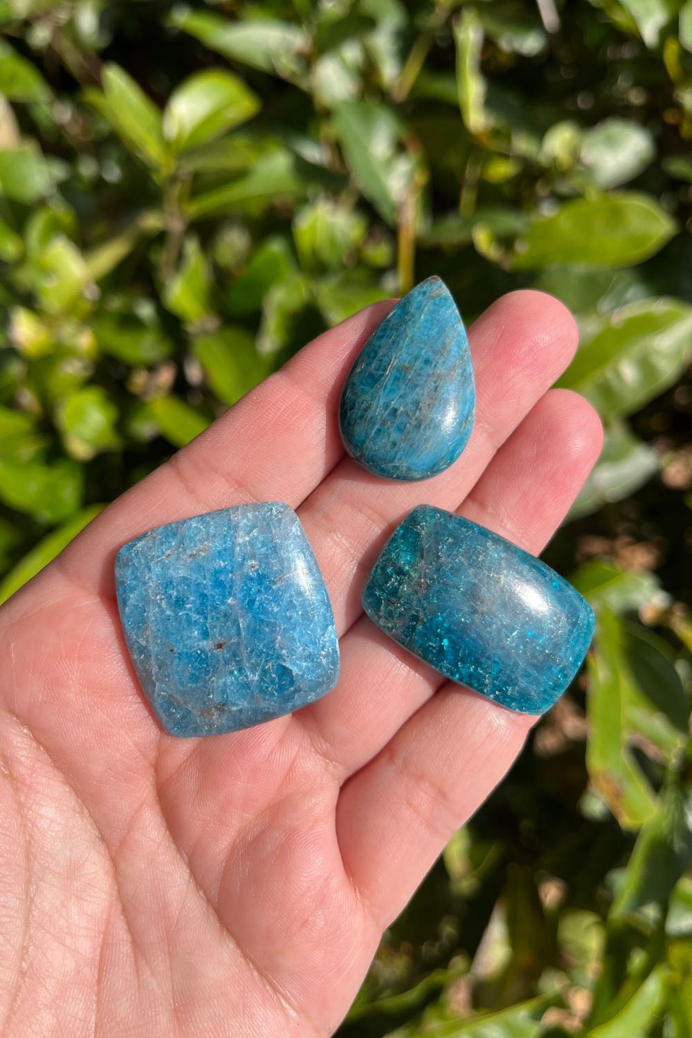 Blue Apatite Cabochon