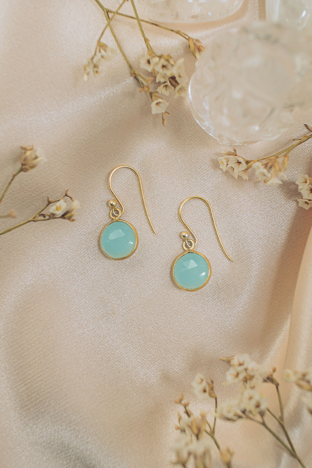 Sivalya Aqua Opal Gem Drop Earrings
