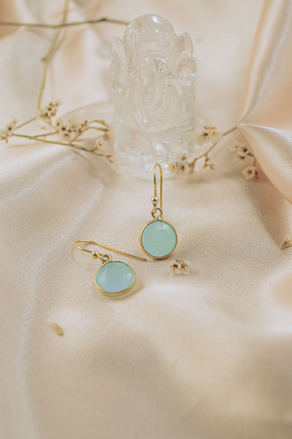 Sivalya Aqua Opal Gem Drop Earrings