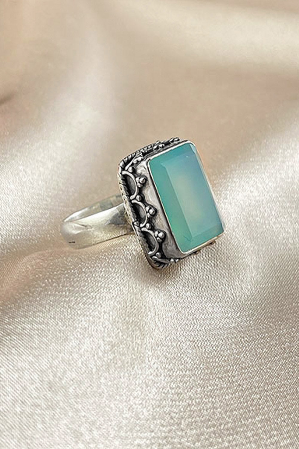 Sivalya Aqua Opal Statement Ring