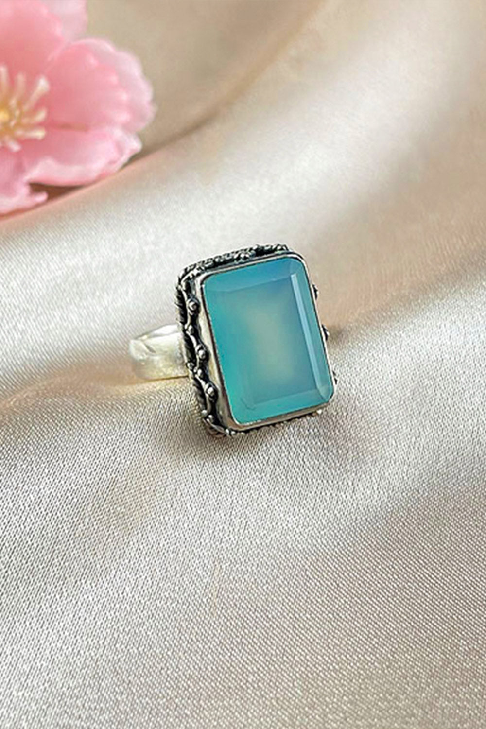 Sivalya Aqua Opal Statement Ring