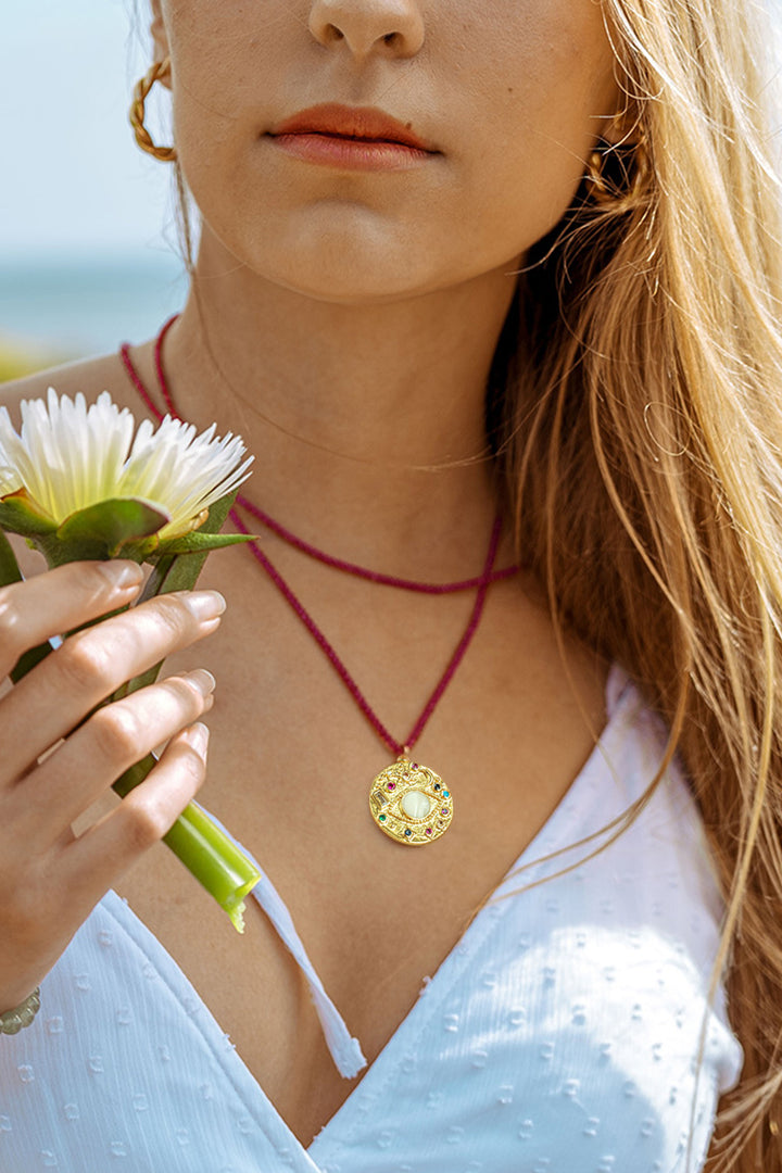 Sivalya Awaken Radiance Eye Amulet Necklace