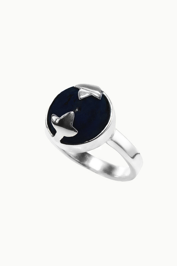 Sivalya Black Onyx Cabochon Ring - Spellbinder