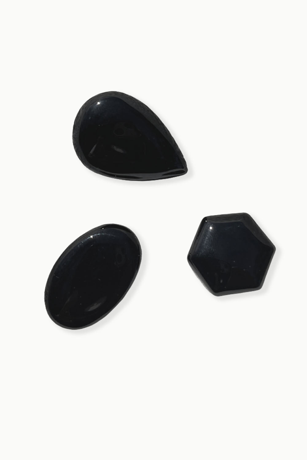 Black Obsidian Cabochon