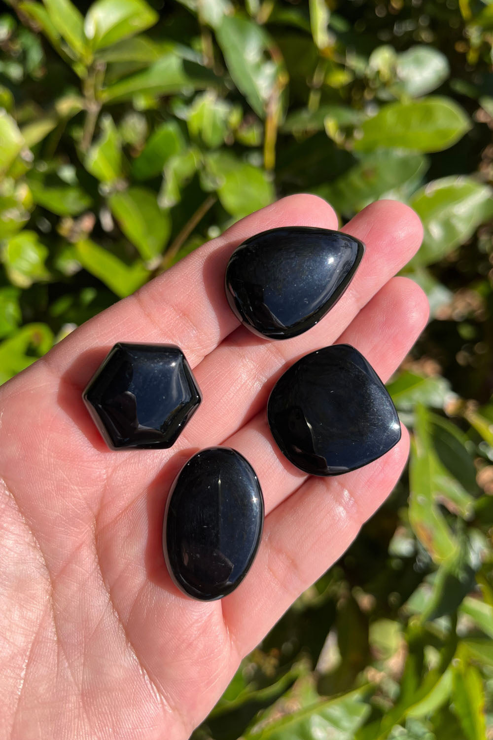 Black Obsidian Cabochon