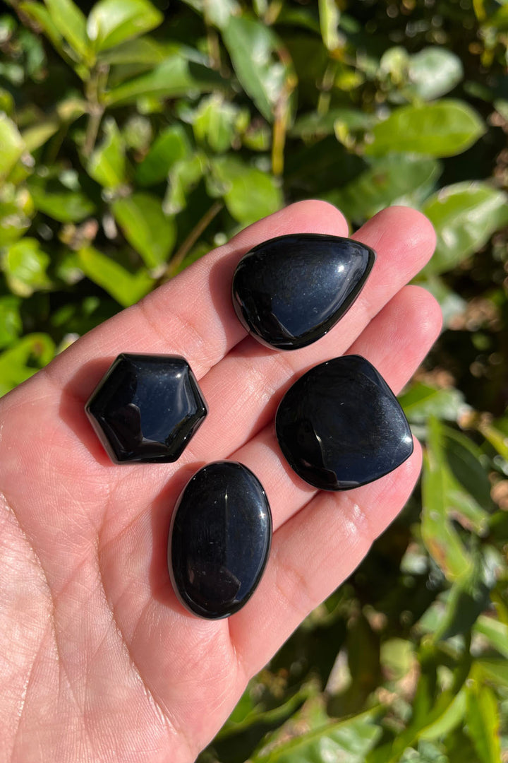 Black Obsidian Cabochon