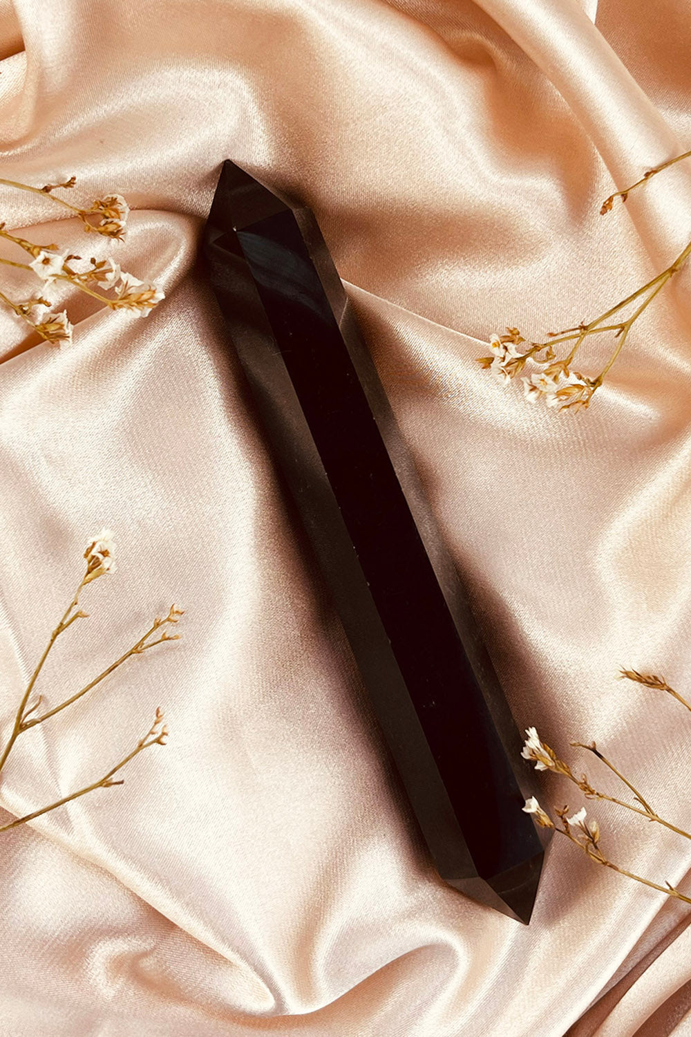 Double Terminated Black Onyx Point