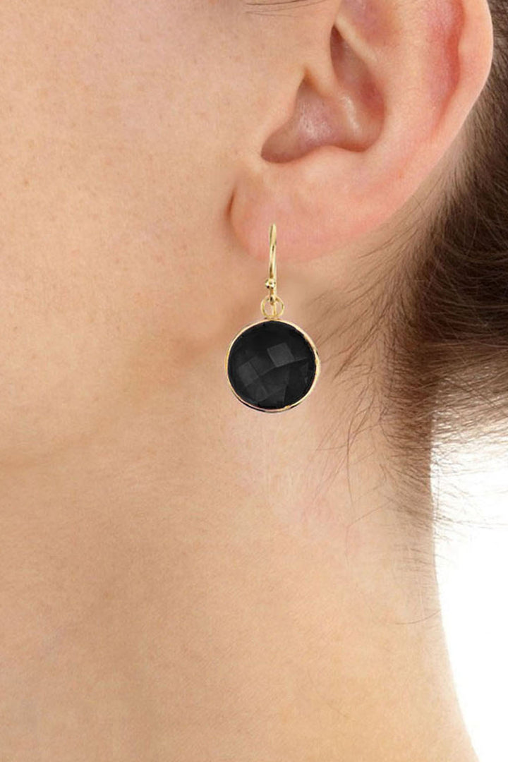 Sivalya Black Onyx Gem Drop Earrings