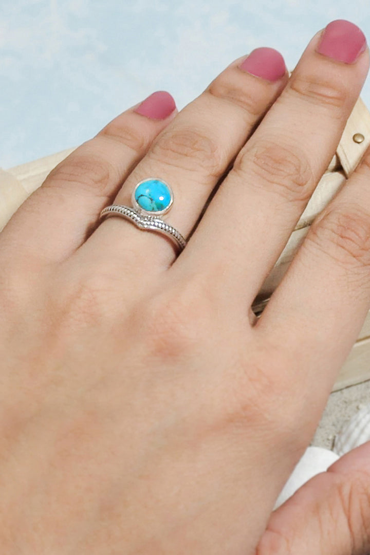 Sivalya Turquoise Tiara Ring