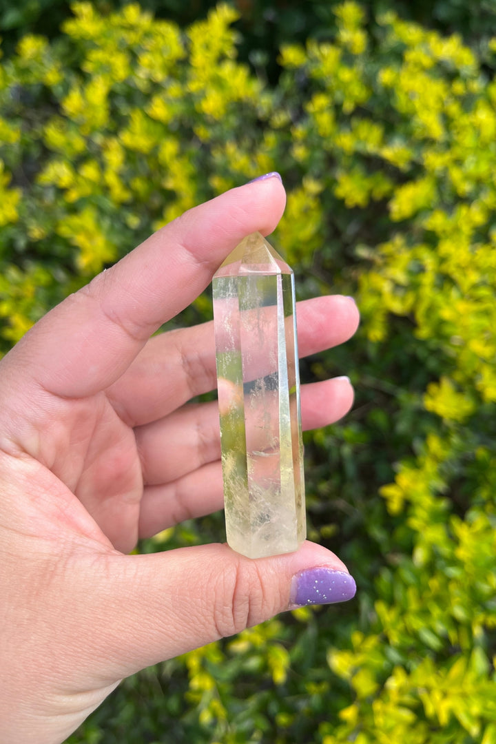 Citrine Polished Point Phantom Inclusions #3