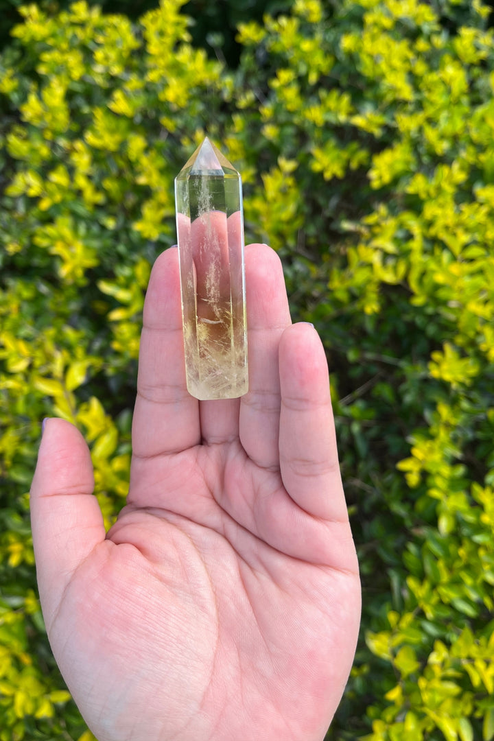Citrine Polished Point Phantom Inclusions #3