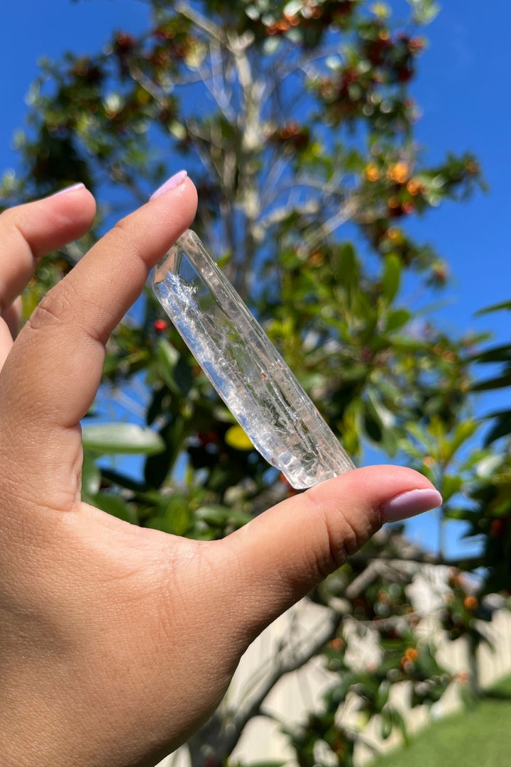Clear Quartz Crystal Natural Point #4