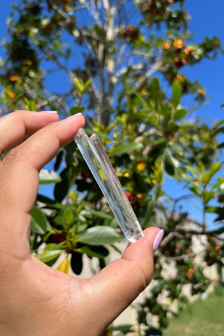 Clear Quartz Crystal Natural Point #7