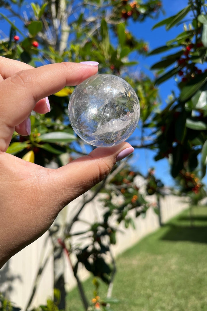 Clear Quartz Crystal Sphere #2