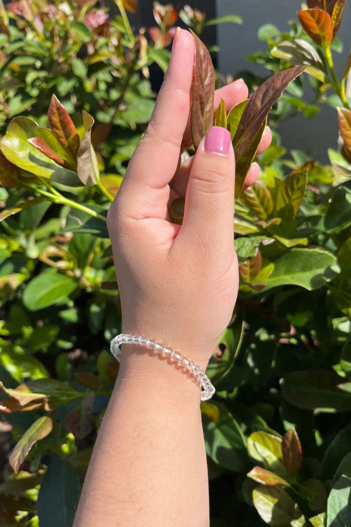 Sivalya Crystal Quartz Beaded Bracelet