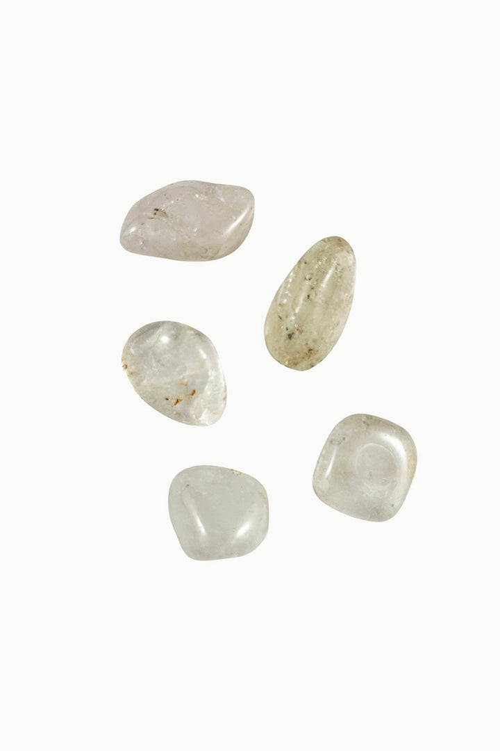 Clear Quartz Tumbles