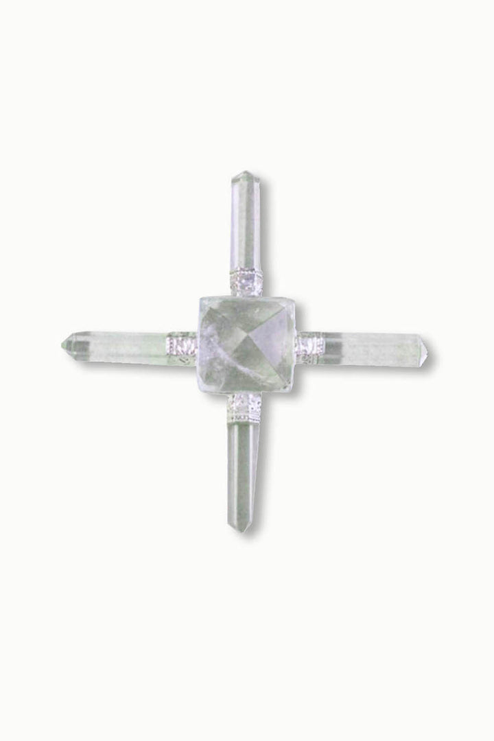Crystal Quartz Pyramid Energy Generator