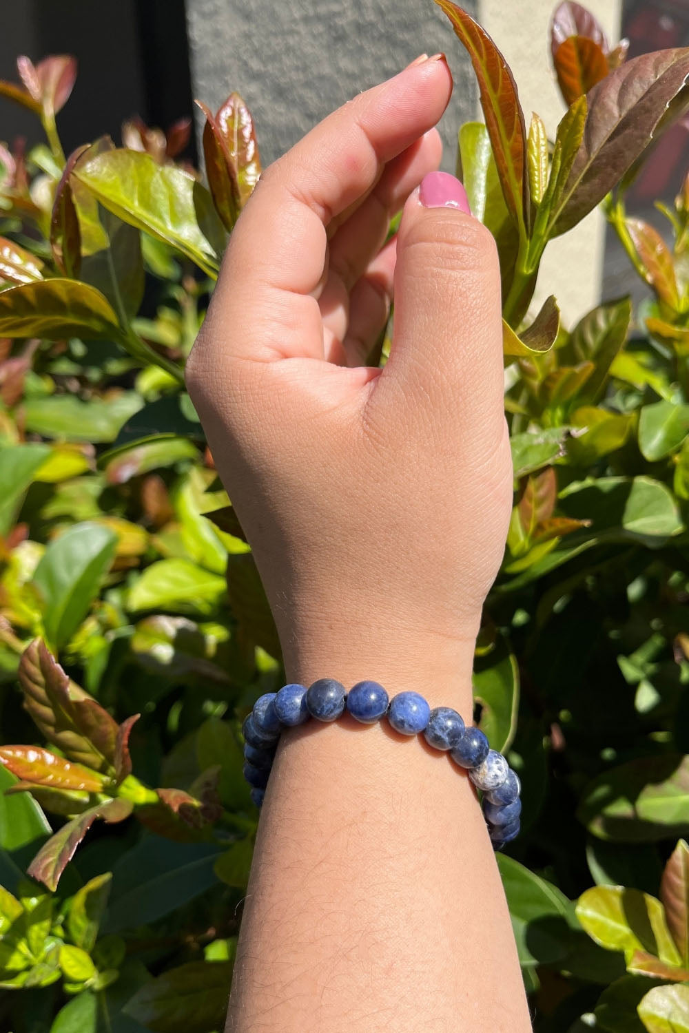 Sivalya Dumortierite Gemstone Beaded Bracelet