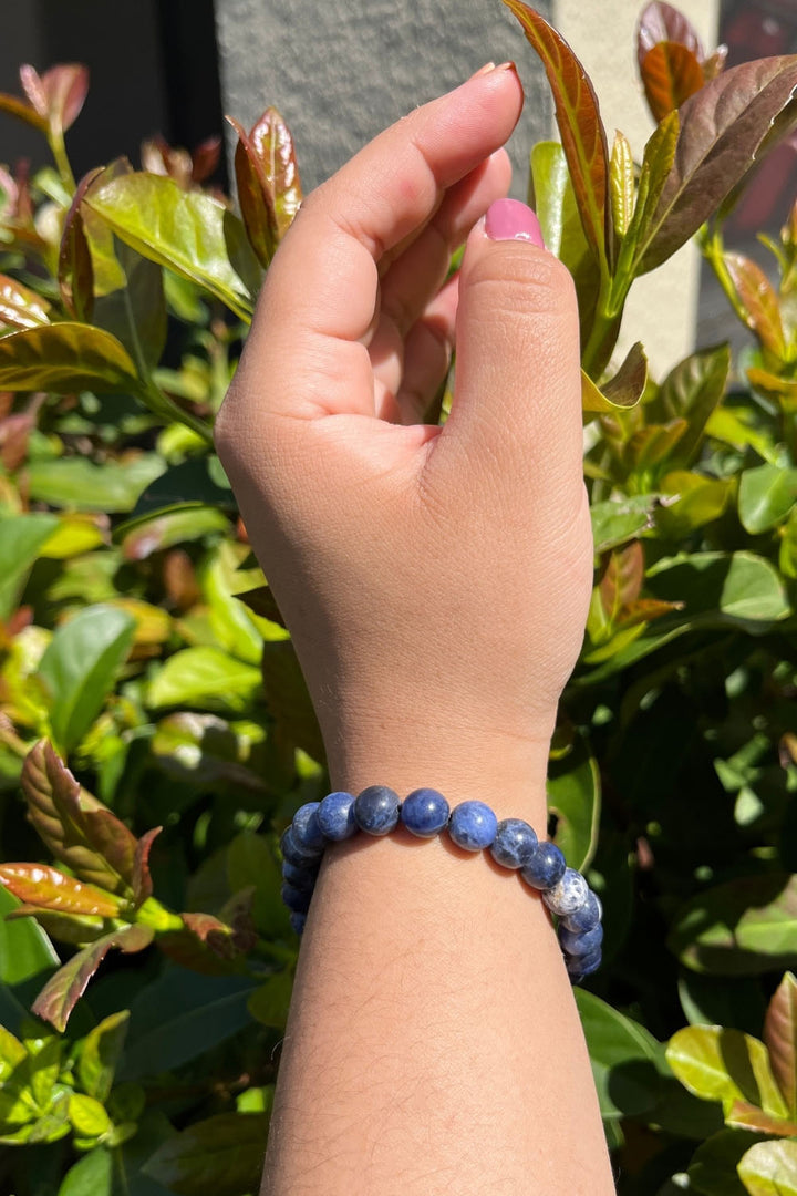 Sivalya Dumortierite Gemstone Beaded Bracelet