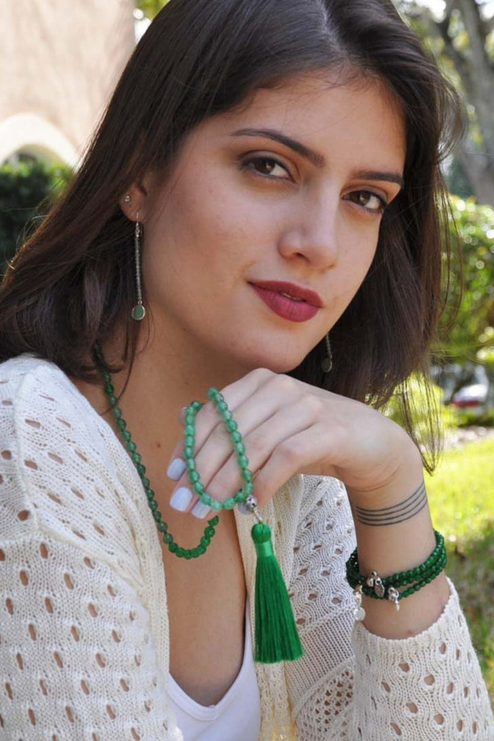 Sivalya New Awakenings Green Onyx Mala