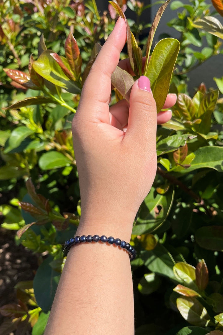 Sivalya Gray Pearl Beaded Bracelet