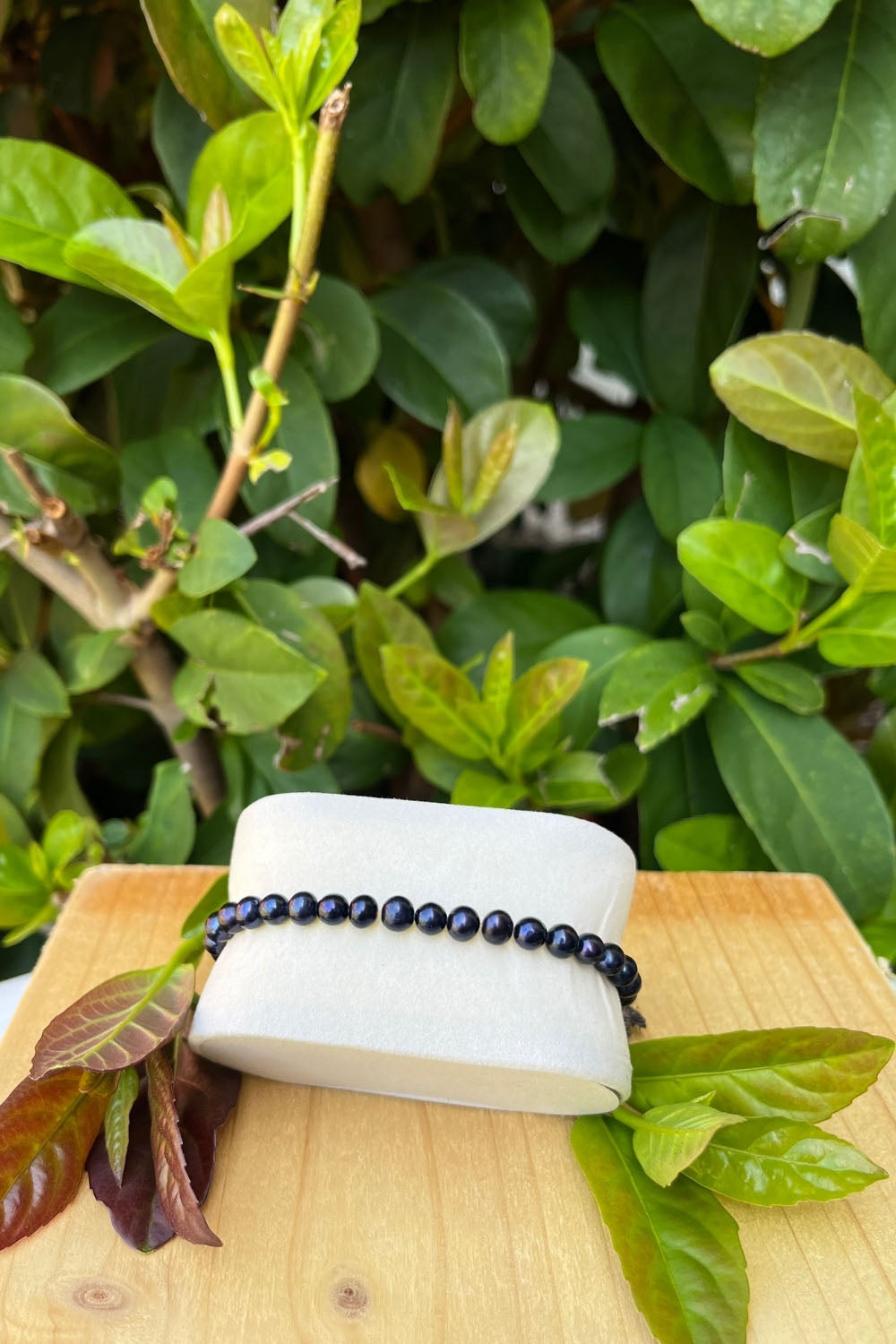 Sivalya Gray Pearl Beaded Bracelet