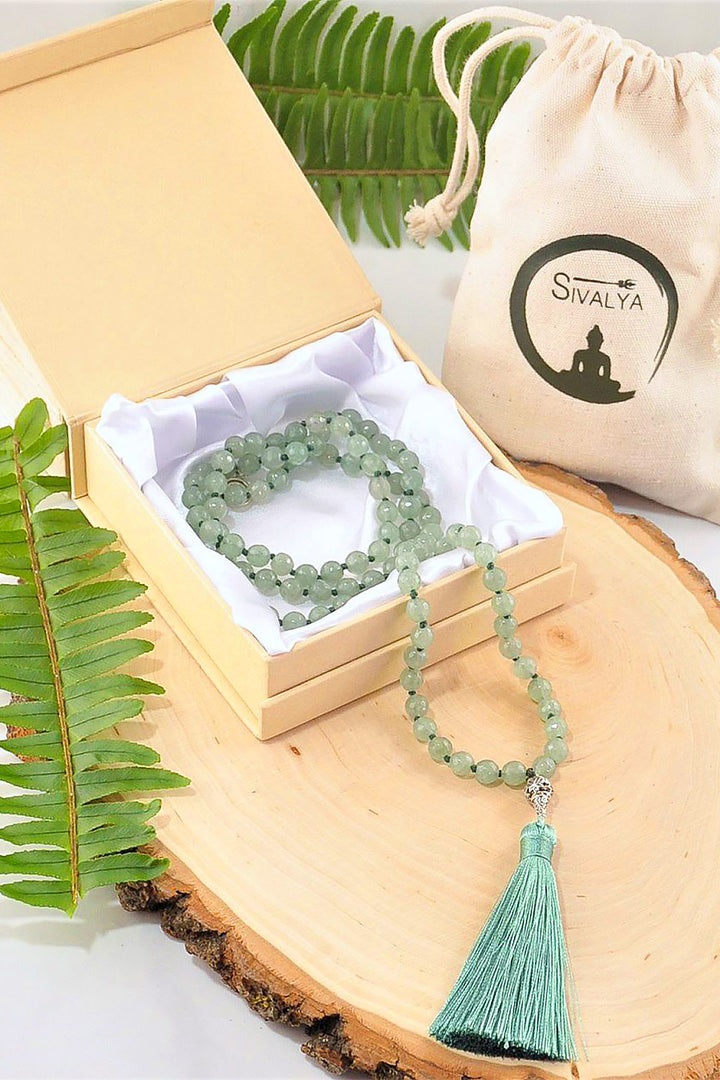 Sivalya Creativity and Abundance Aventurine Mala