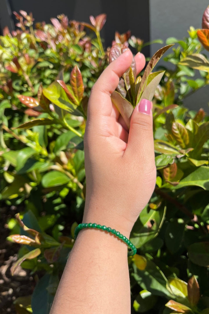 Sivalya Green Onyx Gemstone Beaded Bracelet