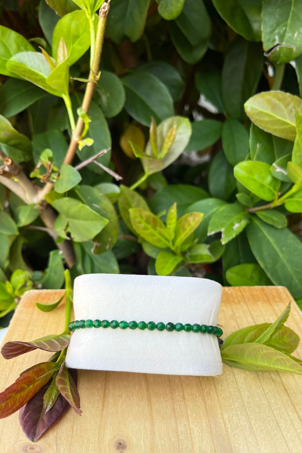 Sivalya Green Onyx Gemstone Beaded Bracelet