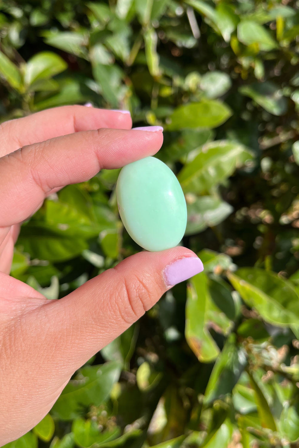 Green Opal Indonesia Cabochon