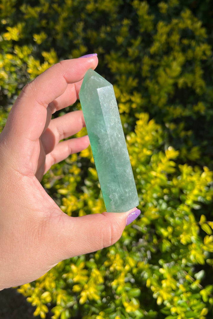 Green Fluorite Tower #2