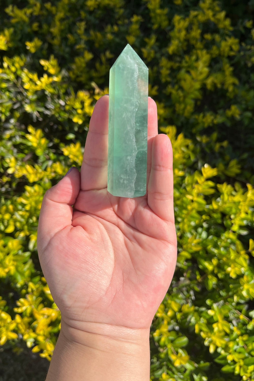 Green Fluorite Tower #2
