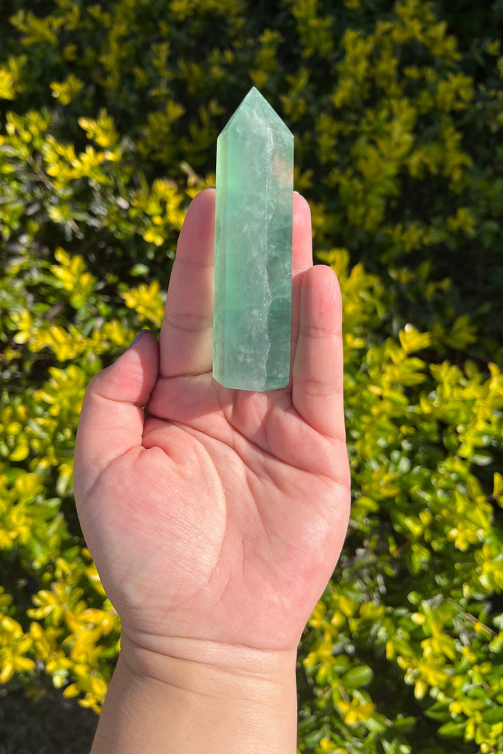 Green Fluorite Tower #2