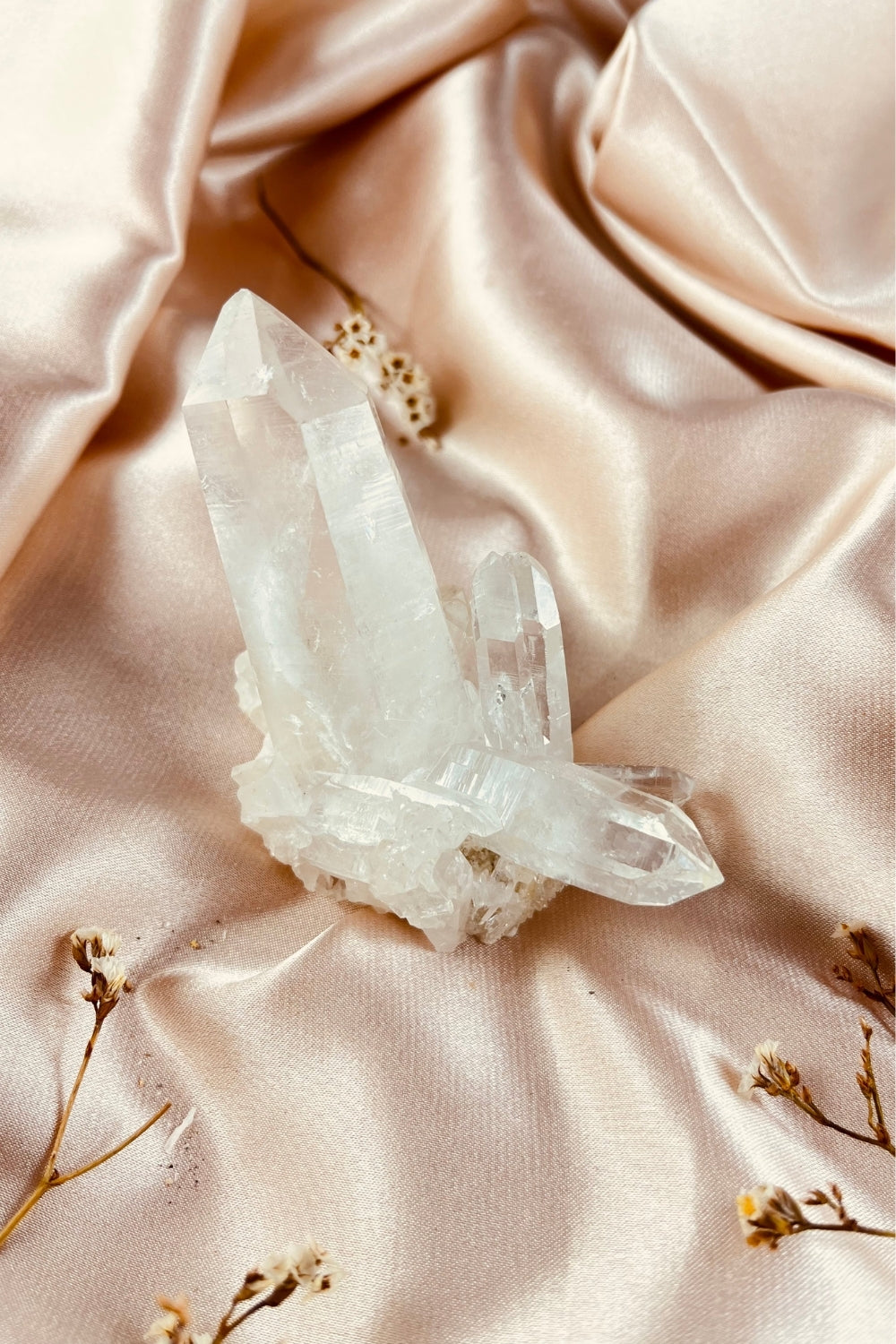 Himalayan Samadhi Lemurian Quartz Cluster #1