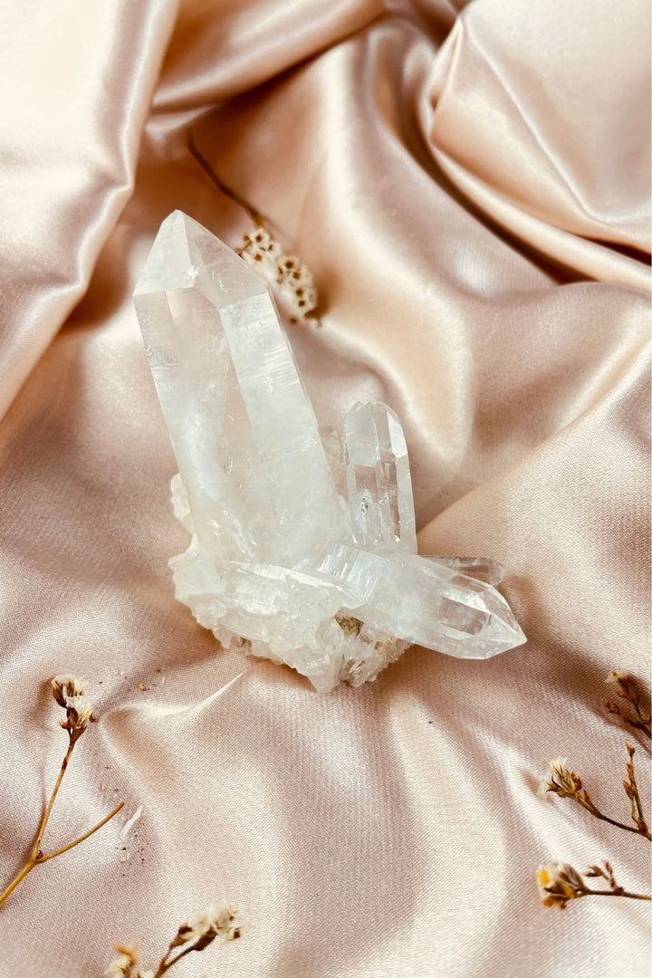 Himalayan Samadhi Lemurian Quartz Cluster #1