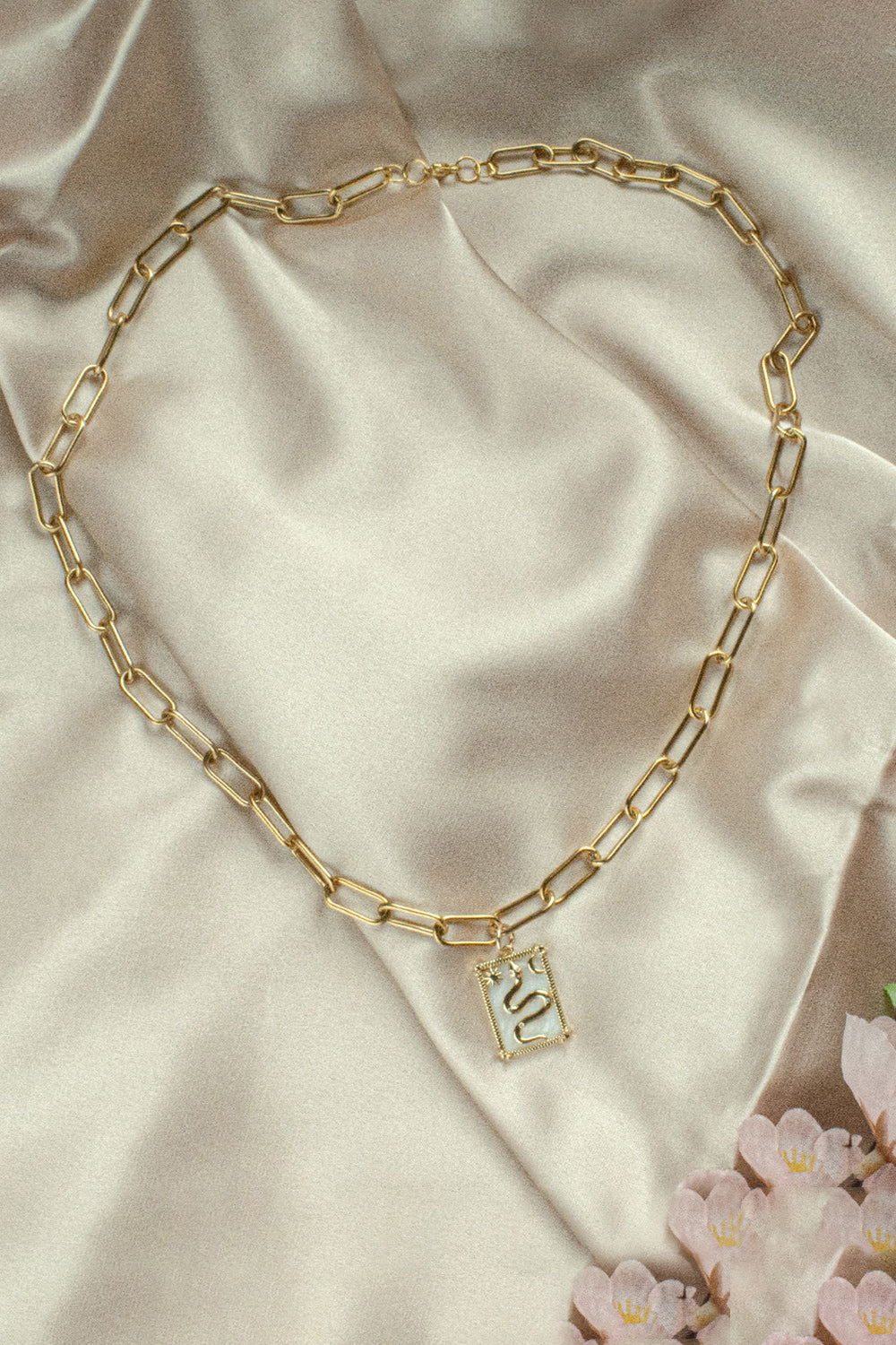 Sivalya Inner Guidance Snake Amulet Necklace