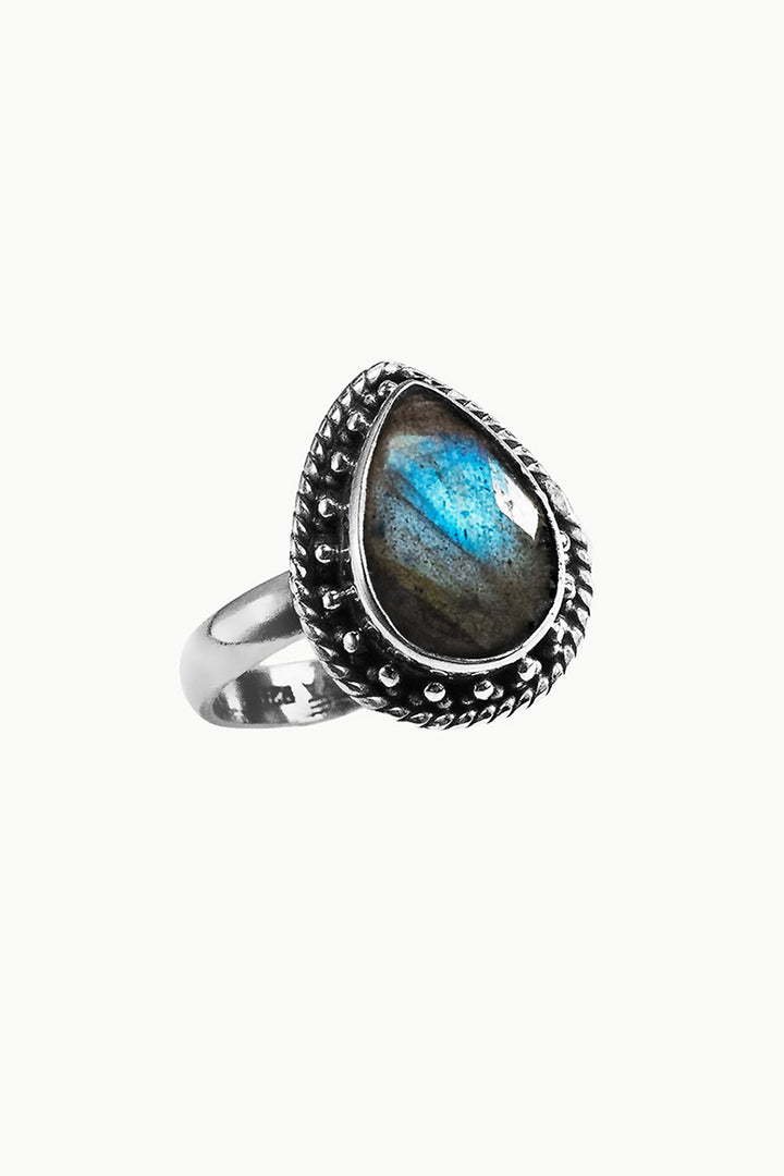 Sivalya Labradorite Silver Ring - Amalfi