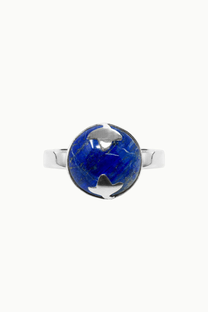 Sivalya Lapis Lazuli Cabochon Ring - Spellbinder