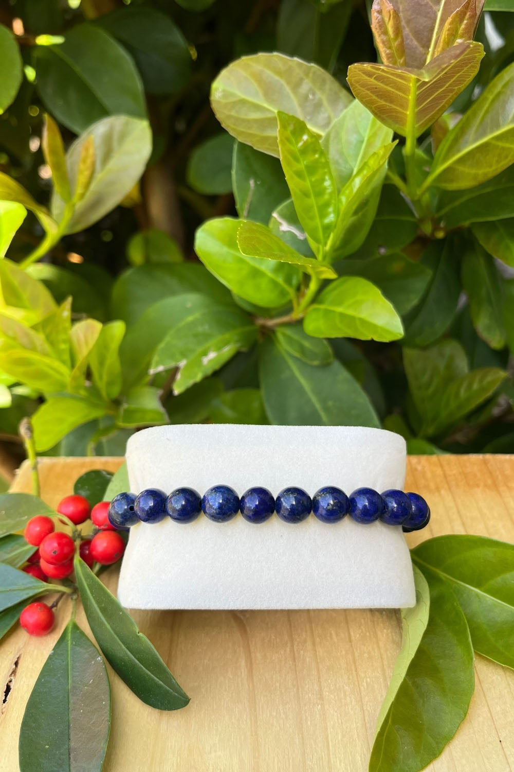 Sivalya Lapis Lazuli Gemstone Beaded Bracelet