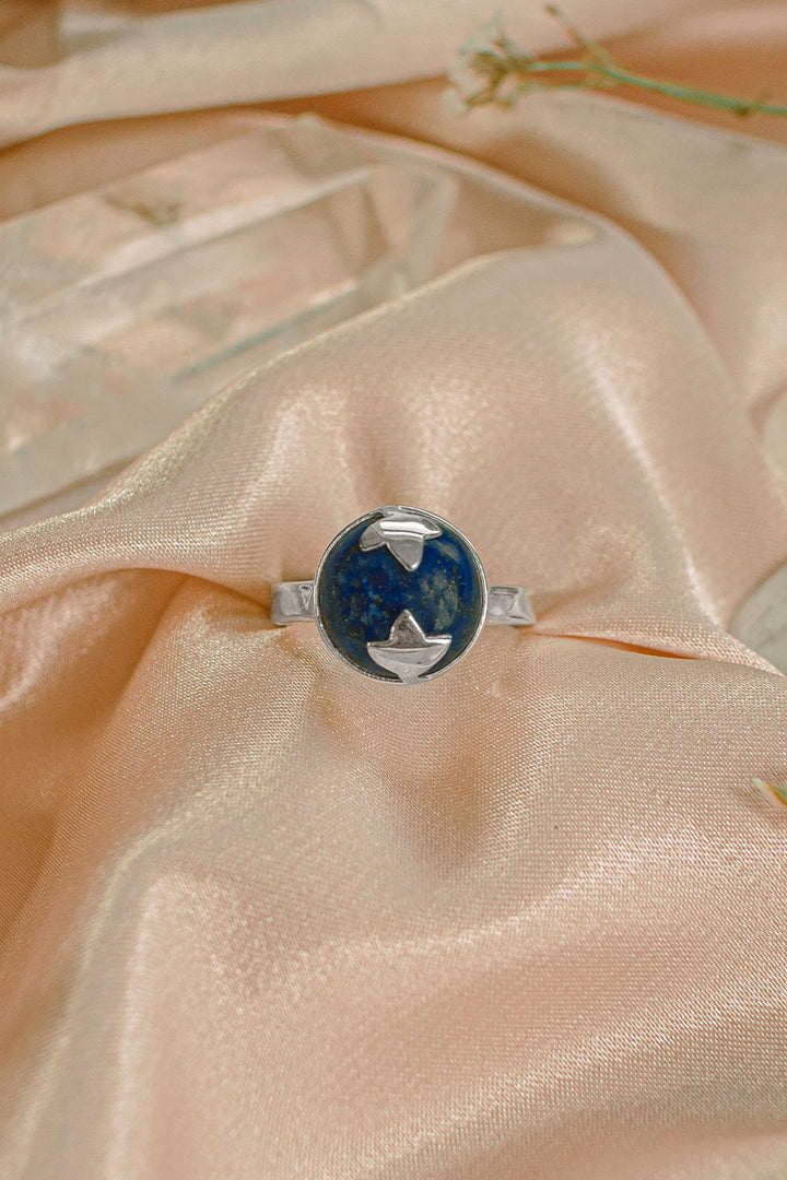 Sivalya Lapis Lazuli Cabochon Ring - Spellbinder