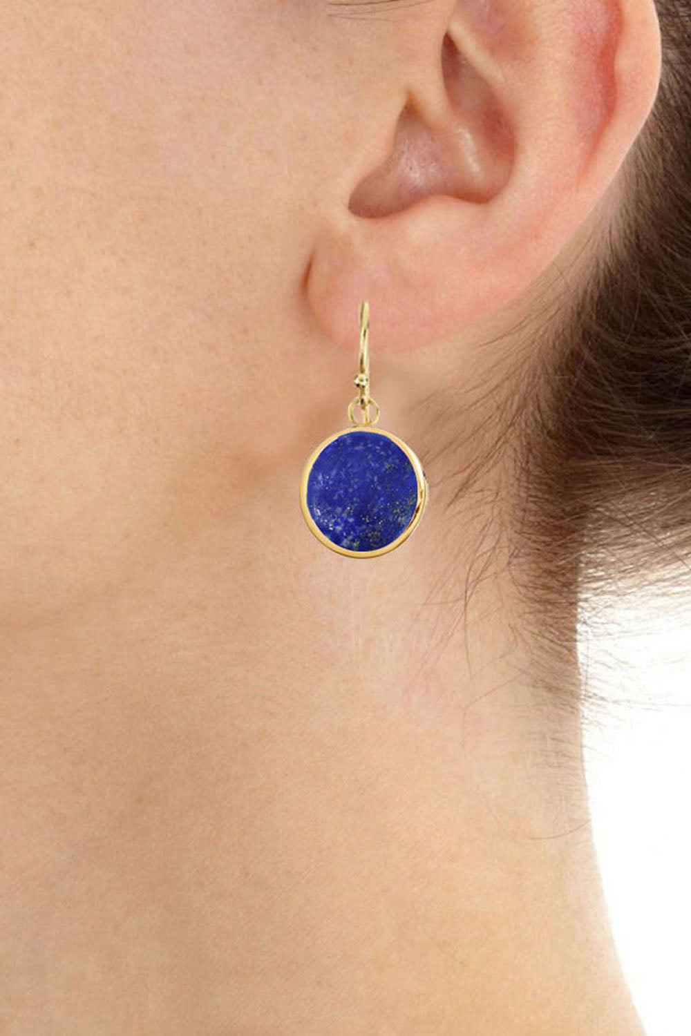 Sivalya Raw Sapphire Gem Drop Earrings